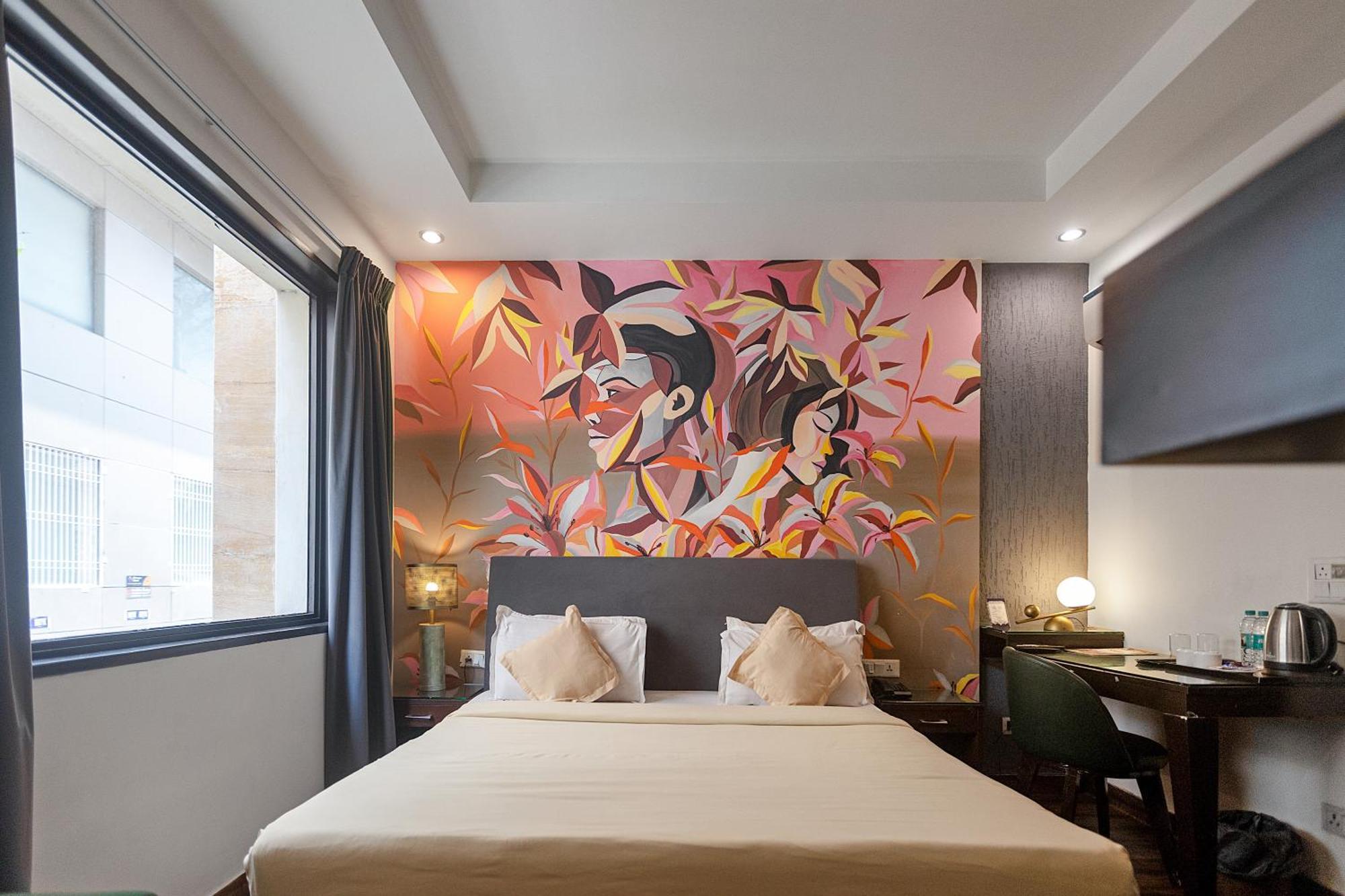 The Grand Vikalp By Saga Hotels New Delhi Exteriör bild